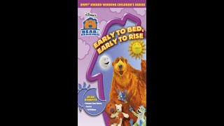 Opening to Bear in the Big Blue House Early To Bed Early To Rise 2005 VHS [upl. by Juline]