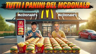 PROVIAMO TUTTI I PANINI ESISTENTI DEL MENÙ DEL MC DONALD  MAMMA MIA QUESTA VOLTA STIAMO GODENDO [upl. by Carmella]