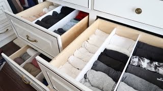 DIY DRAWER ORGANIZATION PLUS KITCHEN DRAWER SYSTEM ft PRACTICAL COMFORT [upl. by Elleral19]