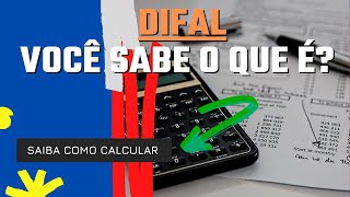 COMO CALCULAR DIFERENCIAL DE ALÍQUOTA CONTRIBUINTEDIFAL [upl. by Htebyram480]