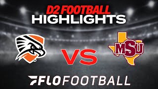 Highlights UT Permian Basin vs Midwestern State  2024 Lone Star Conference [upl. by Nytsuj]