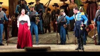 LElisir dAmore Act I Excerpt  Netrebko Polenzani Kwiecien Met Opera [upl. by Anahsirk]