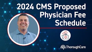 2024 CMS Proposed Physician Fee Schedule What You Need To Know [upl. by Dnomar]