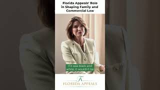 Florida Appeals Role in Shaping Family and Commercial Litigation  Shannon McLin [upl. by Cirilla]