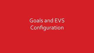 Goals and EVS Configuration Sitecore XP [upl. by Asirral]