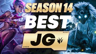 The BEST Junglers For Season 14 With NEW Items  All Ranks Tier List League of Legends [upl. by Nrojb]