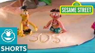 Sesame Street Bert and Ernie Are Stranded  Bert and Ernies Great Adventures [upl. by Ynaffet]