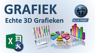 Excel Grafieken Echte 3D grafieken zelf leren maken [upl. by Thevenot104]