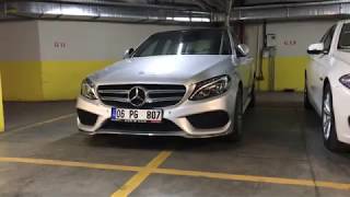 MERCEDES C200d AMG W205 0100 HIZLANMA [upl. by Doniv308]