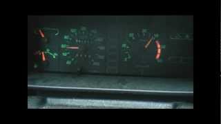 Citroen BX 0100 kmh acceleration 19 diesel 1993 64hp [upl. by Keelin]