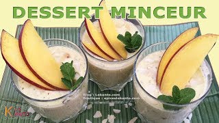 Verrines de Mangue et de Menthe Fraîche  Dessert Minceur idéal [upl. by Codee]