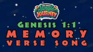 Genesis 11 Memory Verse Song With Lyrics  The Great Jungle Journey VBS [upl. by Farwell846]