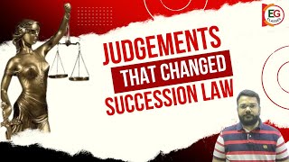 Judgements That Changed Succession law egclasses kartikeysir education motivation advocate [upl. by Esorrebma]