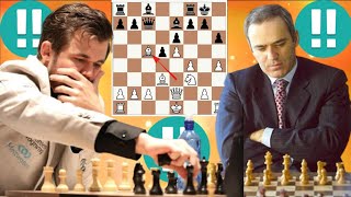 Renowned Magnus carlsen vs Garry Kasparov 2 [upl. by Senaj696]