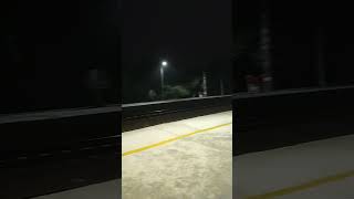 Railway station with night wave blogger rewarijunction travel shortvideo [upl. by Oilla]