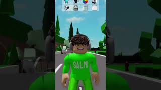 salmi brookhaven roleplay funny roblox short shorts [upl. by Nylave393]