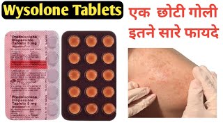 Wysolone Tablets  Wysolone 5 mg Tablet Uses In Hindi  prednisolone tablets [upl. by Lewie572]