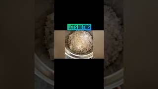 Rock salt Grinding salt rocksalt food [upl. by Otir]