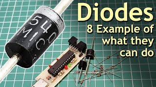 8 awesome application of diodes in circuits [upl. by Annahahs]