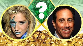 WHO’S RICHER  KeSha or Jerry Seinfeld  Net Worth Revealed 2017 [upl. by Brawner]