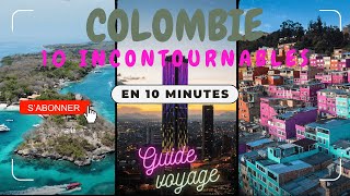 VLOG Voyager en COLOMBIE  GUIDE COMPLET des 10 Meilleures Activités [upl. by Sassan186]