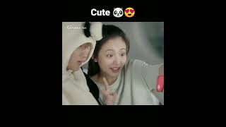 😍Selfie with Cute panda🐼 The brightest star in the sky ✨Cdrama shorts viral couple [upl. by Tine]