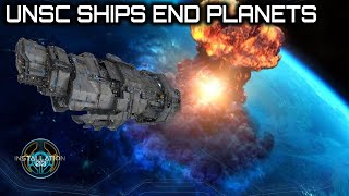 UNSC Ships Should End Planets  Lore and Theory [upl. by Niwrehs]