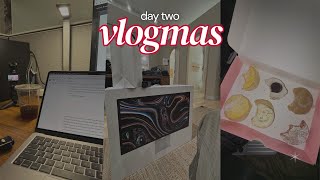 Vlogmas Day 2  Trader Joes Run Apple Studio Display amp Last Week of School [upl. by Yebba346]