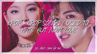 kpop amp cpop songs i used to hate but now love [upl. by Castle508]