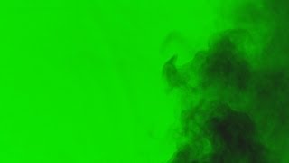 black smoke A  green screen  free use [upl. by Erdnaid]