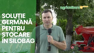 Agrar Bag cea mai nouă opțiune pentru depozitarea produselor agricole în silobag [upl. by Naillij]