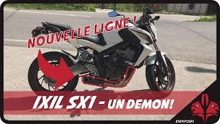 IXIL SX1 CB650F  CEST PLUS UNE MOTO CEST UN DÉMON   Part 2 [upl. by Anaeerb]