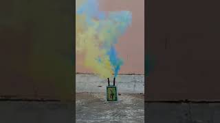 Color Smoke Shorts  Mini Smoke Bomb smokebomb machisbomb minismokebomb [upl. by Gilly781]