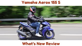 2024 Yamaha Aerox 155 Version S Review [upl. by Ilime]