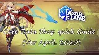 Core Data Shop quick Guide Ver April 2020 [upl. by Gillmore492]