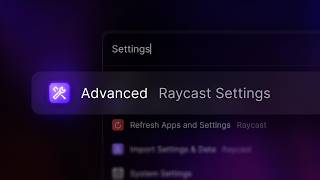 You MUST change these Raycast settings ⚙️ [upl. by Watkins]