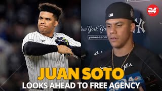 Juan Soto Looks Ahead to Free Agency Following Yankees World Series Defeat [upl. by Barcellona]