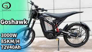 Hotsale Stealth bomber electric bike 72V42AH 3000W battery with BMS electric bike [upl. by Bradway]