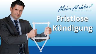 Fristlose Kündigung der Wohnung [upl. by Garretson]