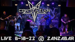 CONTRARIAN Live  Zanzabar FULL CONCERT 61822 Forces Of Hostility Tour Louisville KY 60fps [upl. by Nwahs]