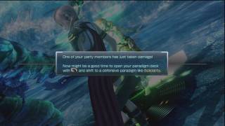 Final Fantasy XIII gameplay  stat skill class system  PS3 HD [upl. by Werby]