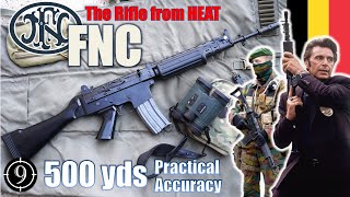 FN FNC 🇧🇪 Rifle from HEAT to 500yds Practical Accuracy Pindad SS1  AK5 base rifle [upl. by Andel]