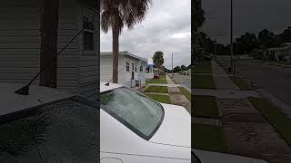 Hurricane Milton Pinellas Park Fl before [upl. by Yrellam]