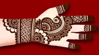 karwachauth special mehndi designs for hands  mehandi ka design  mehndi design simple mehdi mehndi [upl. by Aened]