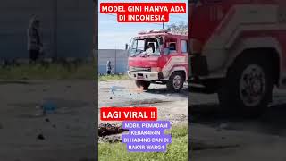 mobil damkar di hadang masa lalu seperti di video [upl. by Sprung]