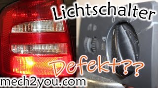 🛠️ Lichtschalter Auto defekt  Nebelschlussleuchte spinnt  DIY Auto [upl. by Luciano957]