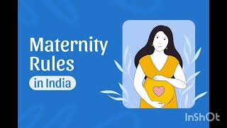 MATERNITY BENEFIT ACT 1961 IN TAMIL PART1 [upl. by Krishna]