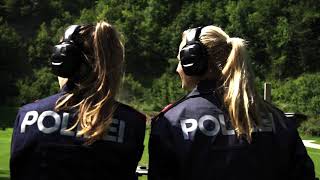 Polizeigrundausbildung  Einsatztraining  Schießstand [upl. by Eibbed]