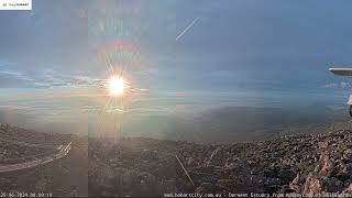 ☀️ Sunrise Time Lapse June 25 2024 City of Hobart  AUSTRALIA [upl. by Aicre]