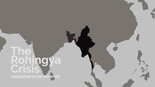 The Rohingya Crisis in 90 Seconds [upl. by Raab307]